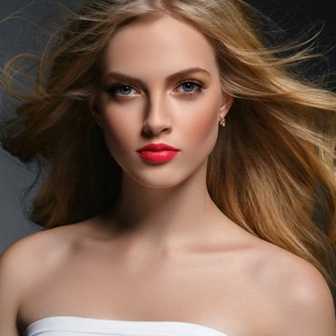 Facial-Fillers blonde pretty lady