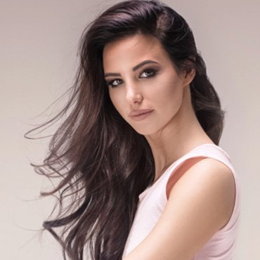 Unwanted-Hair brunette long hair lady